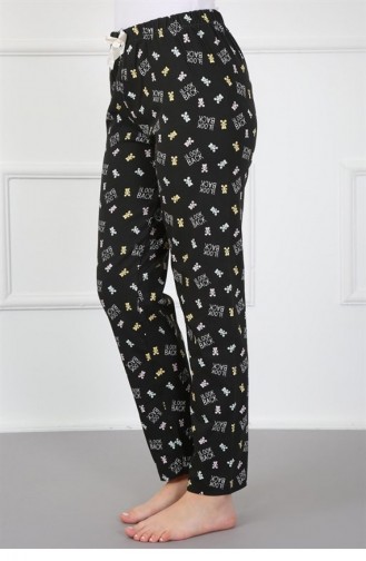 Akbeniz Pyjama Bas En Coton Pour Femme 27439 3177