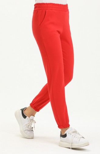 Two Yarn Sweatpants 0268-03 Red 0268-03