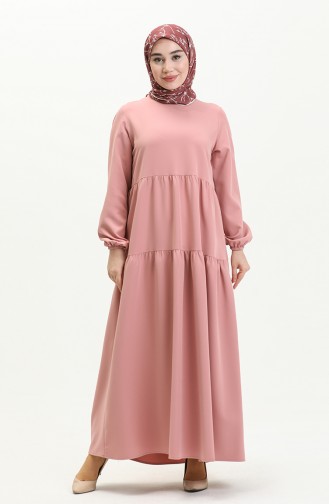Robe Plissée 1840-05 Rose Pâle 1840-05