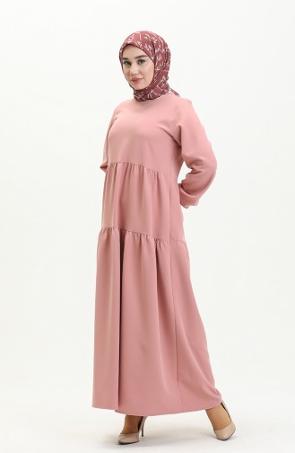 Robe Plissée 1840-05 Rose Pâle 1840-05