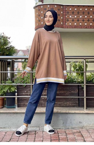 Sweatshirt Camel 008WST.CML