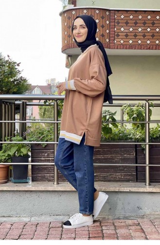 Camel Sweatshirt 008WST.CML