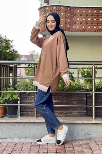 Sweatshirt Camel 008WST.CML