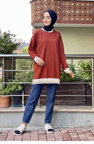 Brick Red Sweatshirt 008WST.KRT