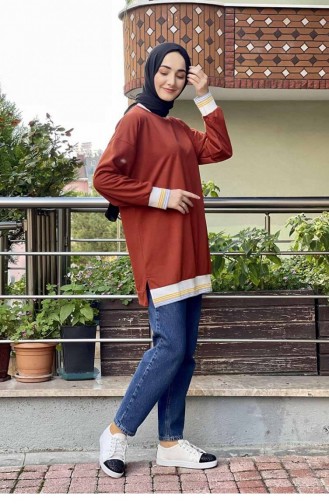 Brick Red Sweatshirt 008WST.KRT