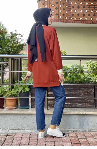 Brick Red Sweatshirt 008WST.KRT