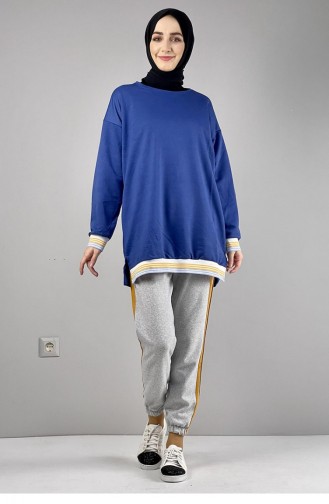 Sweatshirt Bleu Marine 008WST.LCV