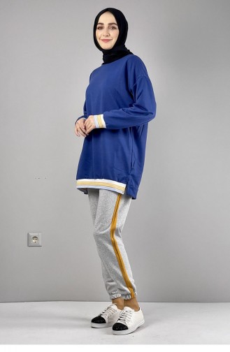 Sweatshirt Bleu Marine 008WST.LCV