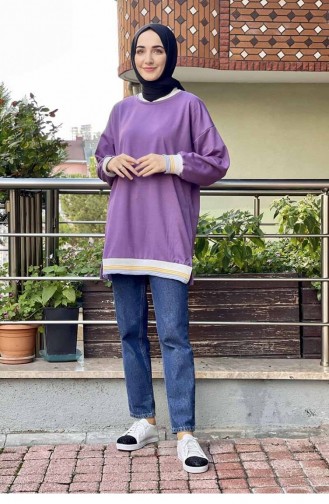 Violet Sweatshirt 008WST.LLA