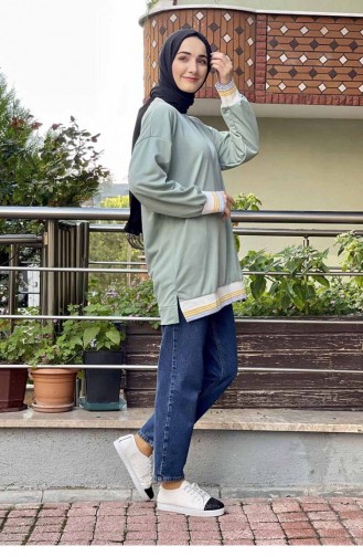 Mint Green Sweatshirt 008WST.MNT