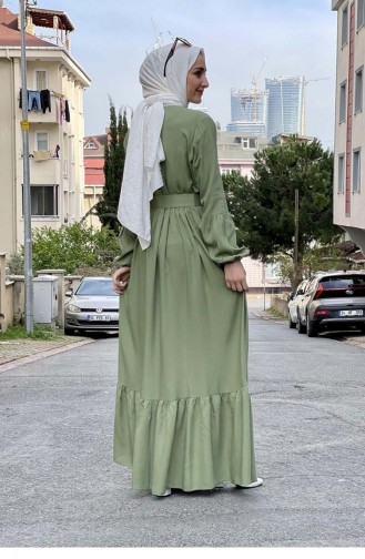 Robe Hijab Vert noisette 0220SGS.CYS