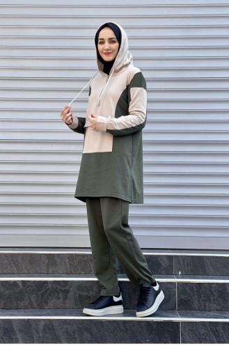 Khaki Tracksuit 1082MG.HAK