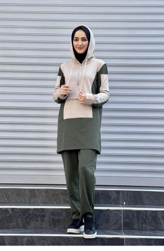 Khaki Tracksuit 1082MG.HAK