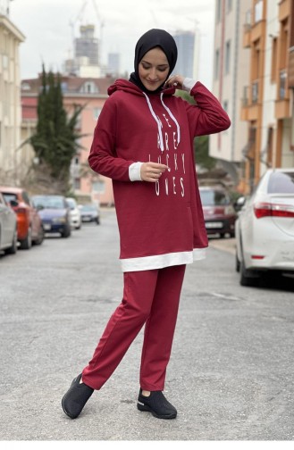 Claret Red Suit 1083MG.BRD