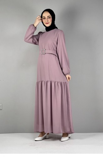 Dusty Rose Hijab Dress 2280NRY.GKR