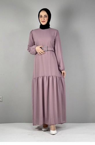 Dusty Rose Hijab Dress 2280NRY.GKR