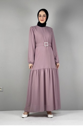 Dusty Rose Hijab Dress 2280NRY.GKR