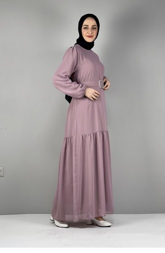 Dusty Rose Hijab Dress 2280NRY.GKR