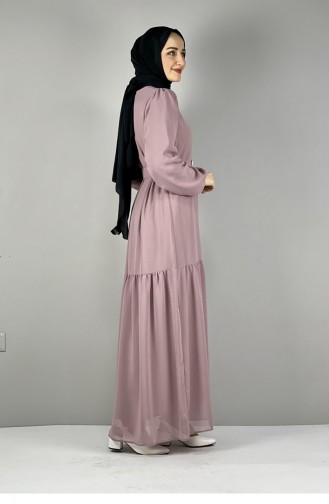 Dusty Rose Hijab Dress 2280NRY.GKR