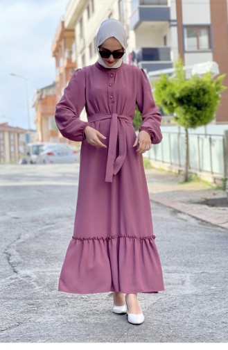 Dusty Rose Hijab Dress 2281NRY.GKR