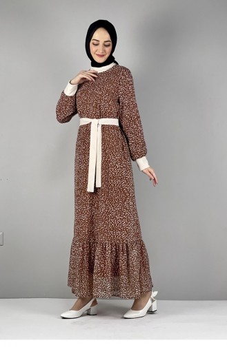 Brown İslamitische Jurk 2289NRY.KHV