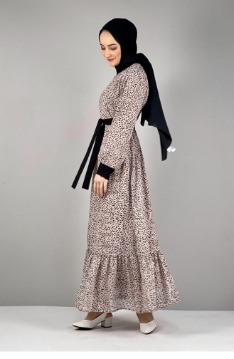 Nerz Hijab Kleider 2289NRY.VZN