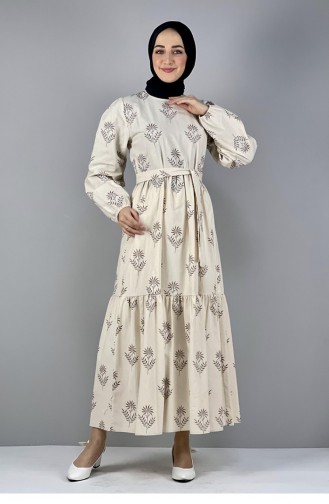 Brown Hijab Dress 2292NRY.KHV