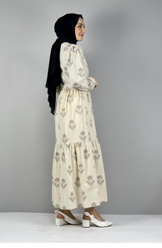 فستان بُني 2292NRY.KHV