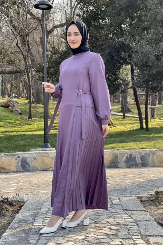 Lila Hijab Kleider 2298NRY.LLA