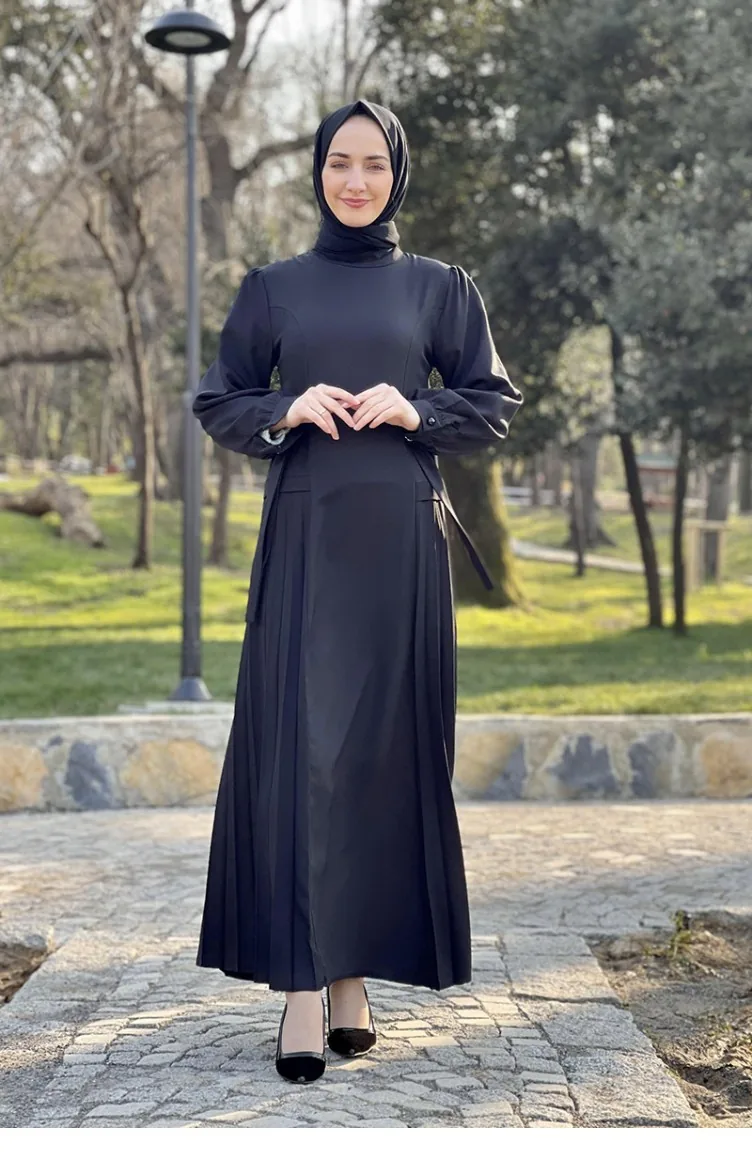 Robe Hijab Noir 2298NRY.SYH