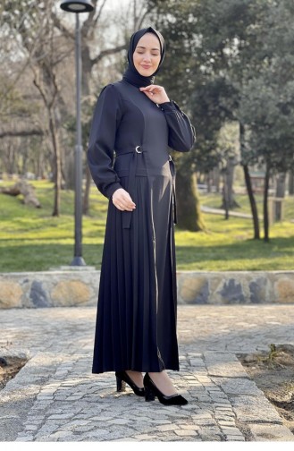 Black Hijab Dress 2298NRY.SYH