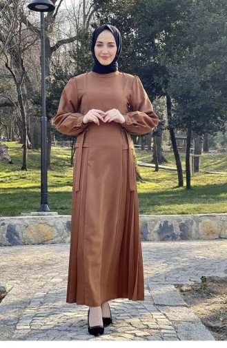 Tabak Hijab Kleider 2298NRY.TAB