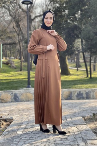 Tabak Hijab Kleider 2298NRY.TAB