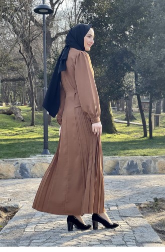 Tabak Hijab Kleider 2298NRY.TAB