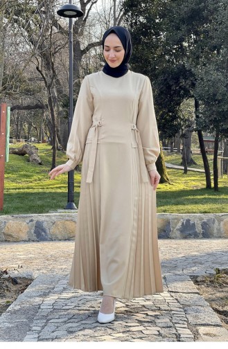 Mink Hijab Dress 2298NRY.VZN