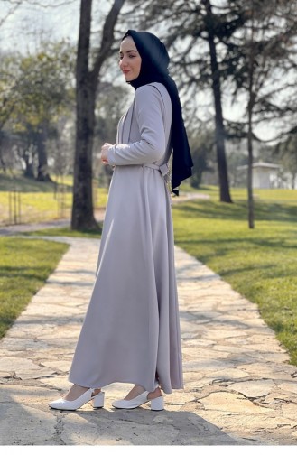 Robe Hijab Gris 2304NRY.GRI