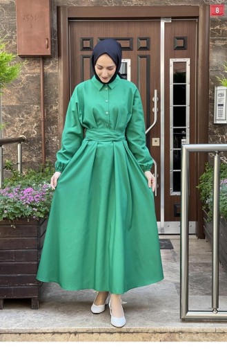 Robe Hijab Vert 2306NRY.YSL