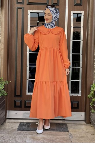 Robe Hijab Orange 2311NRY.TRC