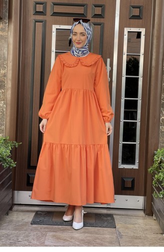 Robe Hijab Orange 2311NRY.TRC