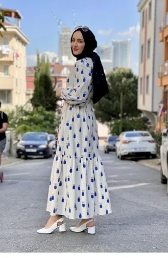 فستان أزرق 2319NRY.MVI