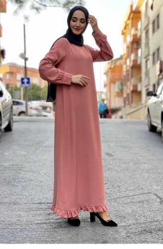 Dusty Rose Hijab Dress 5010BGM.GKR