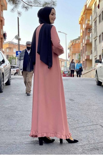 Dusty Rose Hijab Dress 5010BGM.GKR