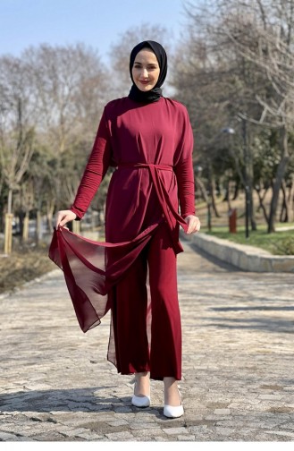 Claret Red Jumpsuits 5118END.BRD