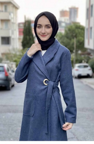 Kaşe Coat 5172-11 Indigo 5172-11