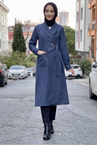 Kaşe Coat 5172-11 Indigo 5172-11