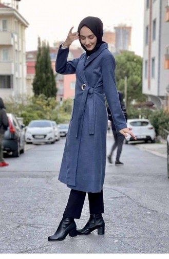 Manteau Kase 5172-11 Indigo 5172-11