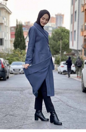 Kaşe Coat 5172-11 Indigo 5172-11