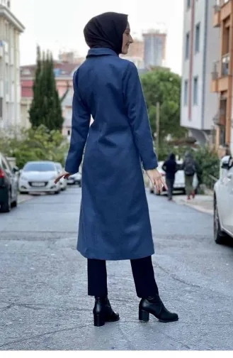 Kaşe Coat 5172-11 Indigo 5172-11