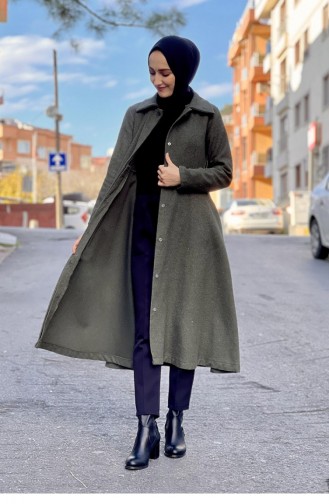 Khaki Coat 5398END.HAK