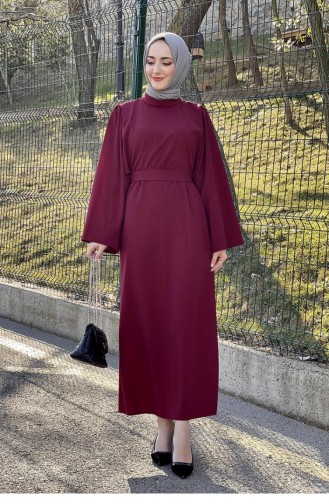 Robe Hijab Bordeaux 5440END.BRD